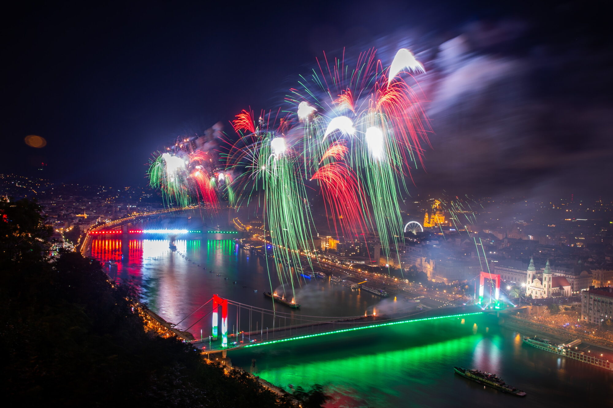 UP TO 4.5 MILLION HUNGARIANS MAY HAVE SEEN THE FIREWORKS IN BUDAPEST ON 20 AUGUST